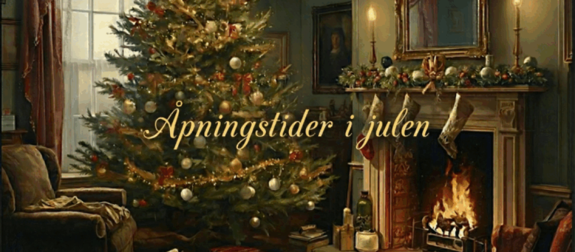 Åpningstider julen
